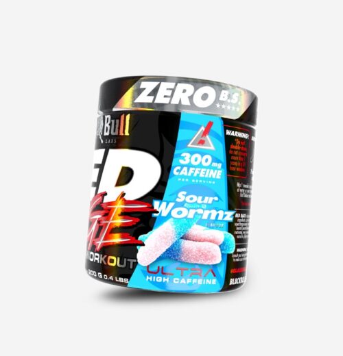 RED RAGE - PRE WORKOUT - SOUR WORMZ - Side