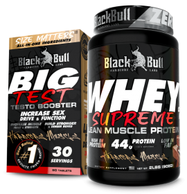 Whey Supreme Protein and Big Test Capsules