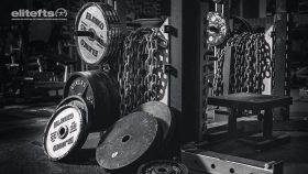 Heavy iron in gym