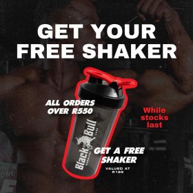 Get a free gym shaker with your supplement order